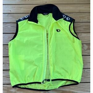Pearl Izumi Mesh Full Zip Vest Size Large Men’s Yellow